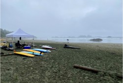 Chesterman Beach in Tofino is a popular spot for surfing. (Karly Blats photo)
