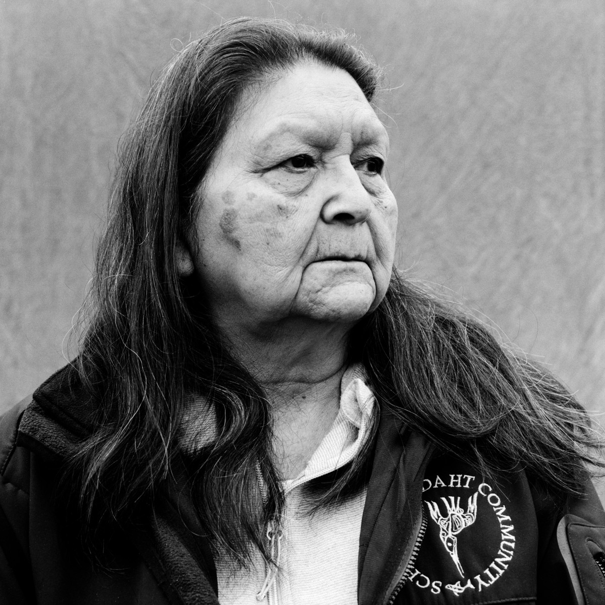 Frances Tate was born and raised near Nitinaht Lake. The 77-year-old was raised in a fluent household but lost much of her language while attending residential school.   In her late-50's, she began taking language classes through the Ditidaht Community School. She now identifies as semi-fluent. She helps children with the pronunciation of words and phrases at the school.  "Some of our elders say that [our language] is very close to being extinct – it’s very close to being gone," she said.