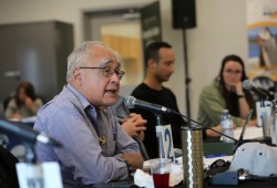 Cliff Atleo of Ahousaht is the chair of the Council of Ha'wiih Forum on Fisheries. (Eric Plummer photo)