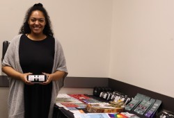 Jessica Campbell, First Nations Health Authority program coordinator for provincial toxic drug team, taught elders how to administer naloxone during the B.C. Elders Gathering in Vancouver on Aug. 25-26.