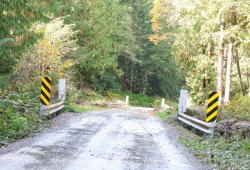 Access to 5040 Peak is via the Marion Main Forest Service Road located between Port Alberni and Ucluelet.