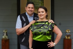Naomi Nicholson, pictured with husband Ed, has been forced to close both of her businesses, Secluded Wellness Centre and Chims Guest House, due to COVID-19 concerns. (Chaisson Creative photo)