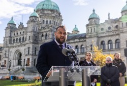 In January Forestry Minister Ravi Parmar announced a review of BC Timber Sales, as the province stresses the need to look at “value over volume” of timber. (Province of B.C. photo) 