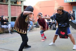 Dancers from the Esquimalt First Nation performed at the feast.