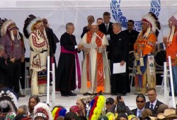 During an event Edmonton on July 25, the Pope apologised for abuses committed by members of the Catholic Church while operating residential schools in Canada.