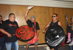 The Hahah innu event attracted Ahousaht members from across Vancouver Island and the West Coast.
