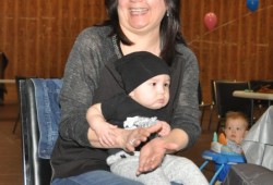 Jackie Watts with her grandson Emmett.