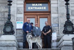 Recently Tundra visited the B.C. Legislature. (Ministry of Indigenous Relations and Reconciliation photo)