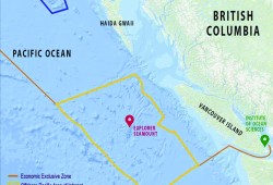 The offshore area four times the size of Vancouver Island contains ‘biological hotspots’ to be co-managed with DFO and First Nations. 