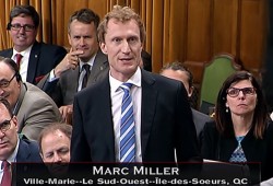 In January Marc Miller, Canada’s minister of Crown-Indigenous relations, announced that the government has reached a $2.8-billion settlement with representatives of the 325 First Nations tied to the litigation. (House of Commons video still)