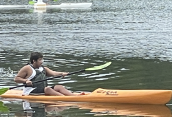 Introduced to canoeing and kayaking when he was 6, Mazzari Tate is preparing for his second NAIG event.