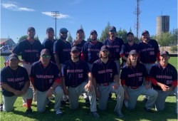 The Parksville Redsox placed fifth out of 18 teams at the men’s fastpitch provincial tournament Aug 26-28 at Softball City in Surrey. (Submitted photo) 