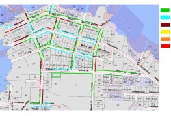 The District of Tofino is proposing to make most of its Main Street metered parking. (District of Tofino map)