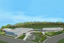 An architect’s rendering of what Ucluelet secondary and elementary should look like once seismic upgrades are completed. (M3 Architecture image)