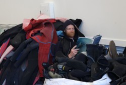 Adam-Edwin Dibb says wetsuits aren’t compostable, so we need to find other uses for the material.