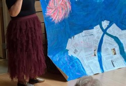 Sayers’ dissertation is titled ‘Revitalizing Hupač̓asatḥ Navigational Knowledge: Mapping the Waters of Settler-Colonialism Using a Critical, Coastal, Community-Based Consciousness’. It’s about being from a reserve, the colonization of coastal First Nations and simply working with the current realities of how things are for Indigenous people.