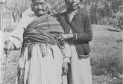 “The trend of declining and mismanagement of biocultural diversity, compromised forest health, toxic water contamination and waste in sməlqmíx territory must be addressed and reversed through upholding our ancestral responsibilities,” stated the IPCA declaration. Pictured is an archive photo of Ashnola Mary. (Ashnola IPCA Legal Backgrounder photo) 