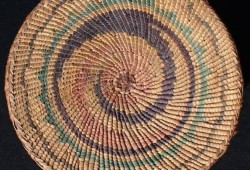This hand woven by Grandmother Daisy was the inspiration for the Storm logo. (Photo courtesy of Geena Powa Haiyupis)