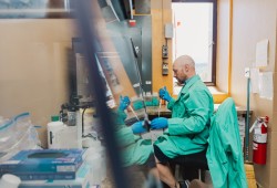 “The disease itself is not new. It’s one of the most diffused diseases that occur in farm fish,” said Dr. Emiliano Di Cicco, a researcher and veterinarian for the Pacific Salmon Foundation, and lead author of the study. (Alanna D Photography photo)