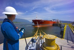 The twinning of the Trans Mountain pipeline is nearly tripling its capacity to funnel oil from central Alberni to shipment from the B.C. coast. (Trans Mountain photo)