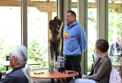 During Richardson’s June 5 talk, Clayoquot Campus director Eli Enns raised the issue of the B.C. government recently renewing a controversial mining permit to Imperial Metals that allows the company to drill for gold in Clayoquot Sound.