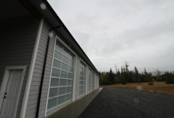 The property houses a massive six-bay garage that the First Nation plans to use to house two departments. (Eric Plummer photo)