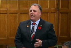 “[Maa-nulth nations] said this an essential oversight mechanism to help ensure the effective and timely implementation of modern-day treaties in terms of nation-to-nation, government-to-government and Indigenous-to-Crown relations,” says Courtenay-Alberni MP Gord Johns. (House of Commons video still)