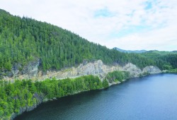 Road closures to Highway 4 continue to be a concern for Tofino businesses. The highway faced delays for five years due to lane improvements by Kennedy Lake, which were completed in early 2023. (BC Ministry of Transportation and Infrastructure photo)