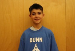 Liam Horbatch of Ahousaht, a Grade 6 student at EJ Dunn, he was in Grade 4 or 5 when he first tried wrestling and thoroughly enjoyed it.