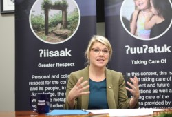 “This is really the most important work that the Ministry of Children and Family Development is doing ," says Wickens.