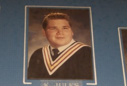 Jules was among the nine who graduated from KESS in 2000. In other years as few as one person graduated from the small school. 