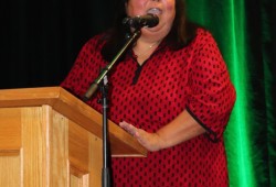 Lisa Watts of Tseshaht emceed the event. 