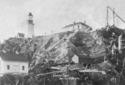 The Pachena Point Lighthouse was built in 1907 to help on what had come to be known as “The Graveyard of the Pacific”. (Library and Archives Canada photo)