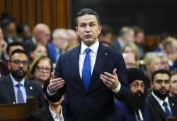 Conservative Party Leader Pierre Poilievre announced that the House of Commons will debate and vote on a Conservative motion, “for a new oil pipeline to the Pacific coast, overriding the tanker ban, to ship bitumen to Asia.” (Wikimedia Commons photo)