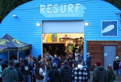 West Coasters joined the ReSurf crew on a rainy May 14 to celebrate one year around the sun and over 1,000 wetsuits diverted from the landfill. 