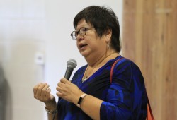 Cloy-e-iis, Judith Sayers, president of the Nuu-chah-nulth Tribal Council, fears that DRIPA could be repealed if the B.C. Conservative Party overtakes the NDP in the upcoming election. (Eric Plummer photo)