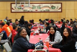 About 205 souls attended the northern region feast. 