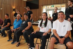 Held at the new Somass Hall, on June 7, volunteers bravely and generously had their hair shaved off for donations. 