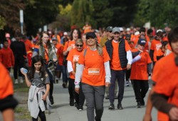Approximately 1,000 participated in Port Alberni’s annual reconciliation walk, which started at the former residential school site.