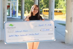 Thomas will apply her $11,000 towards pursuing a sports and recreation management degree at Vancouver Island University (VIU).