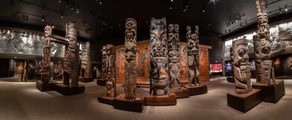 The First Peoples Gallery. (RBCM photo)