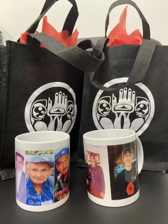 Nuu-chah-nulth veterans mugs