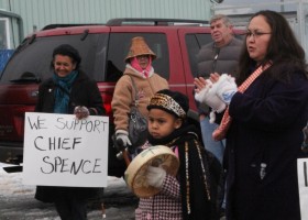 In support of Chief Theresa Spence